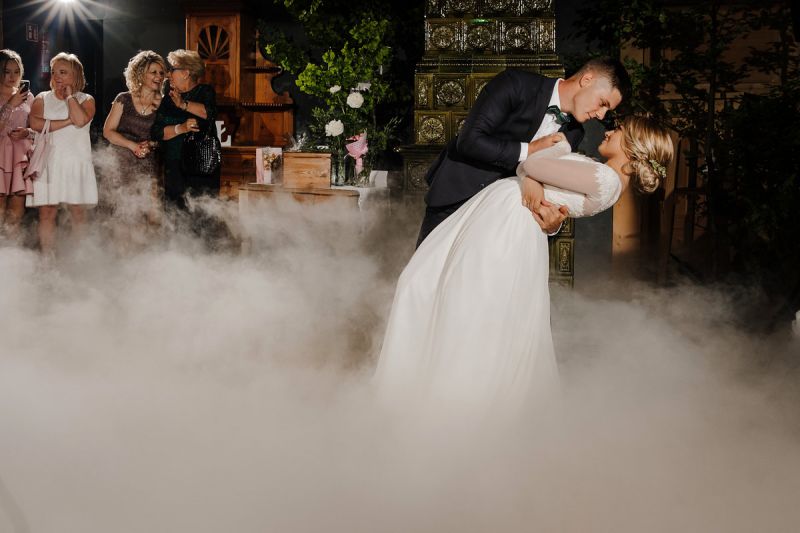 Taniec w chmurach wesele
